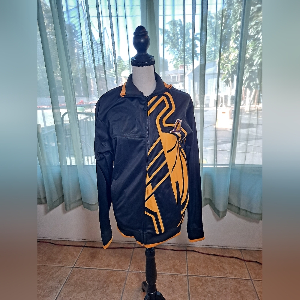 UNK Blue Label NBA Los Angeles Lakers Full Zip Jacket Size Small.